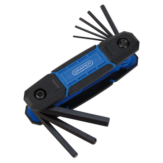 Draper Folding Hex Key Set (8 Piece)