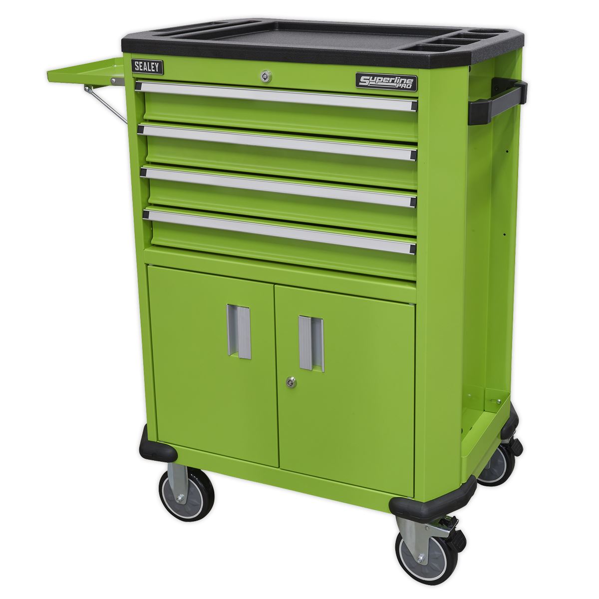 Sealey Tool Trolley with 4 Drawers & 2 Door Cupboard AP980MTHV