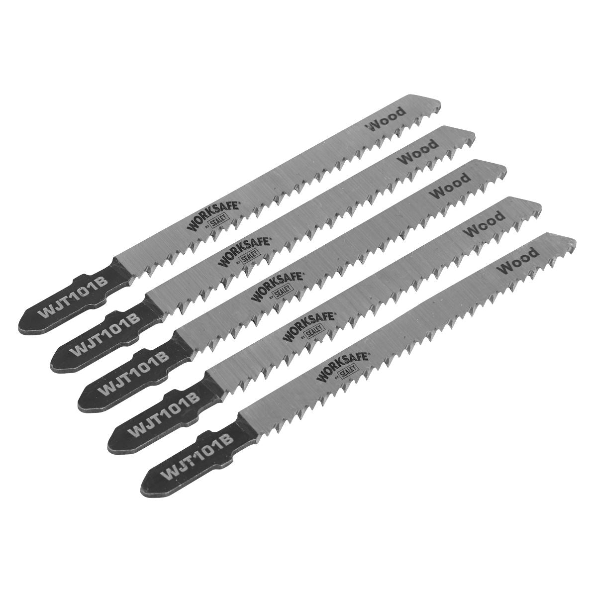 Sealey Jigsaw Blade 75mm 10tpi - Pack of 5 WJT101B
