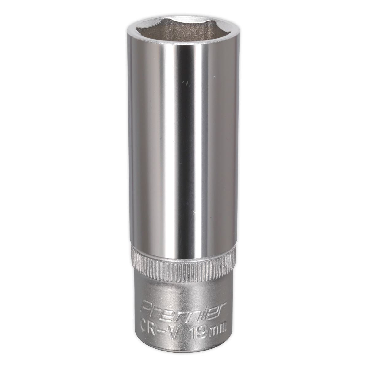 Sealey WallDrive Socket 19mm Deep 1/2"Sq Drive S1219D
