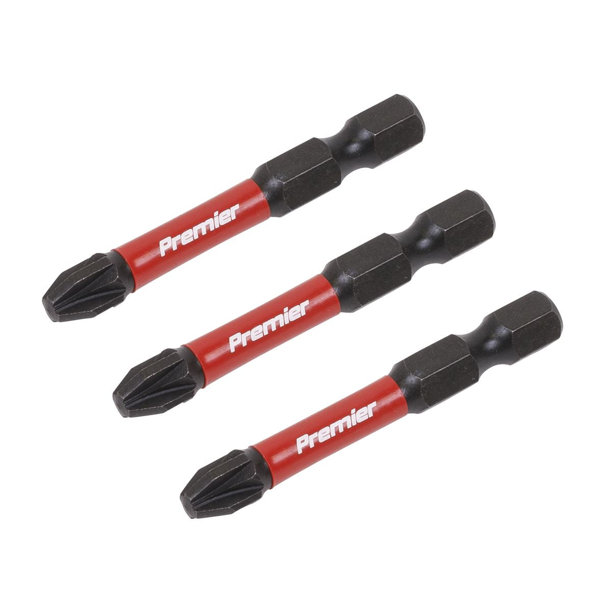 Premier Pozi #3 Impact Power Tool Bits 50mm - 3pc AK8234