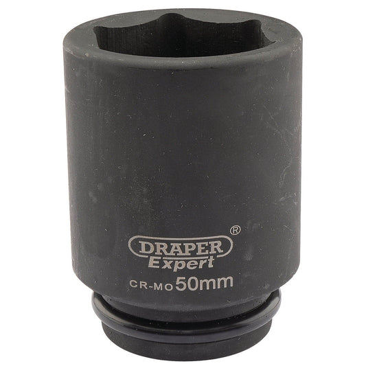 Draper Expert 50mm 3/4" Square Drive Hi-Torq® 6 Point Deep Impact Socket 05081