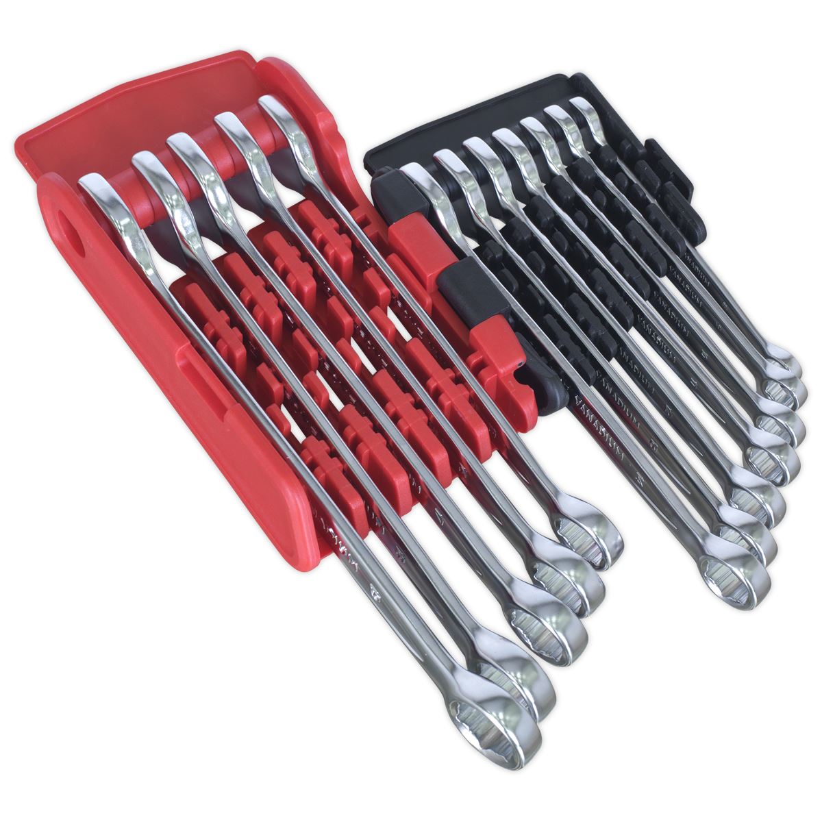 Sealey Combination Spanner Set 12pc Lock-On 6pt - Metric AK63921