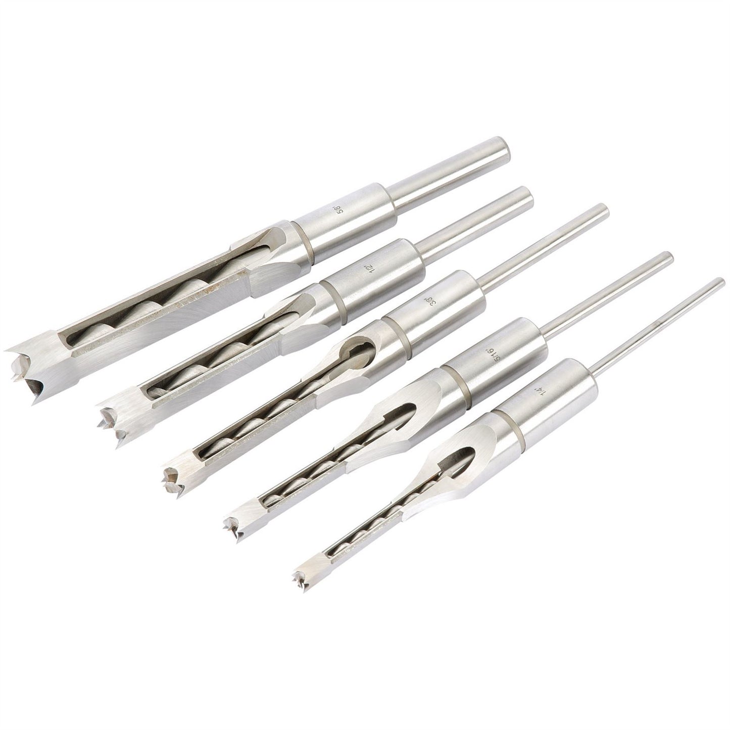 Draper Tools 40406 AWM/5 Hollow Square Mortice Morticer Wood Chisel & Bit Set