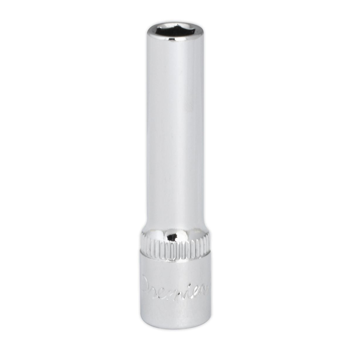 Sealey WallDrive Socket 6mm Deep 1/4"Sq Drive Fully Polished SP1406D