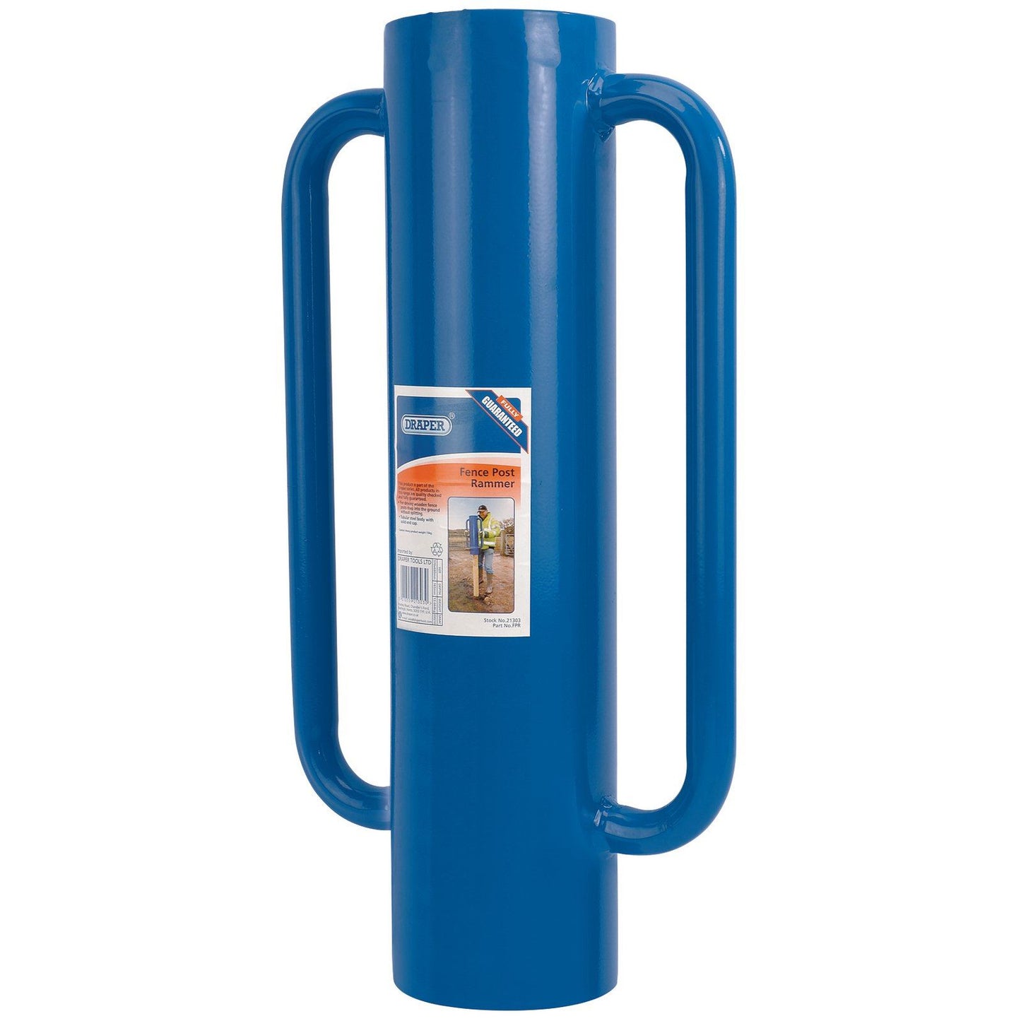 13kg Heavy Duty Draper Fence Fencing Post Rammer Driver Pusher Knocker Inner - 26479