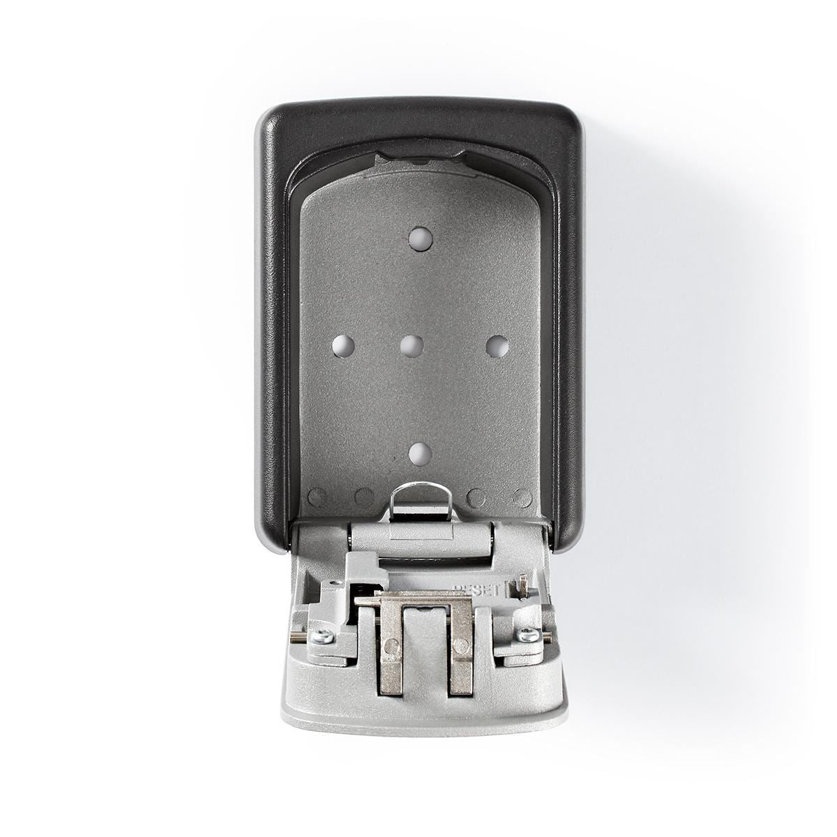 Nedis Vault Key Safe Combination Dial Lock Indoor and Outdoor Grey/Black - KEYCC01GY