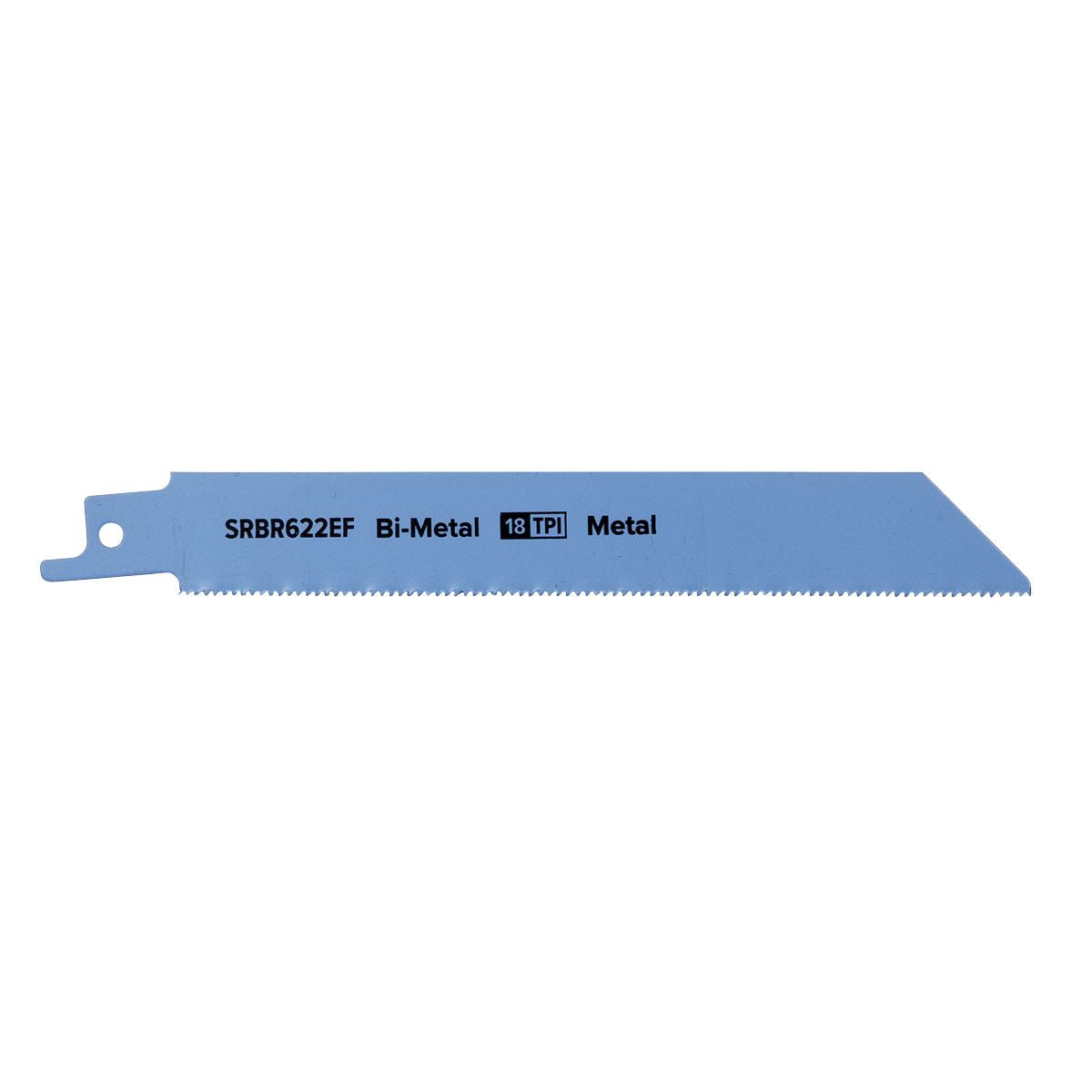 Sealey Reciprocating Saw Blade Metal 150mm 18tpi - Pack of 5 SRBR622EF