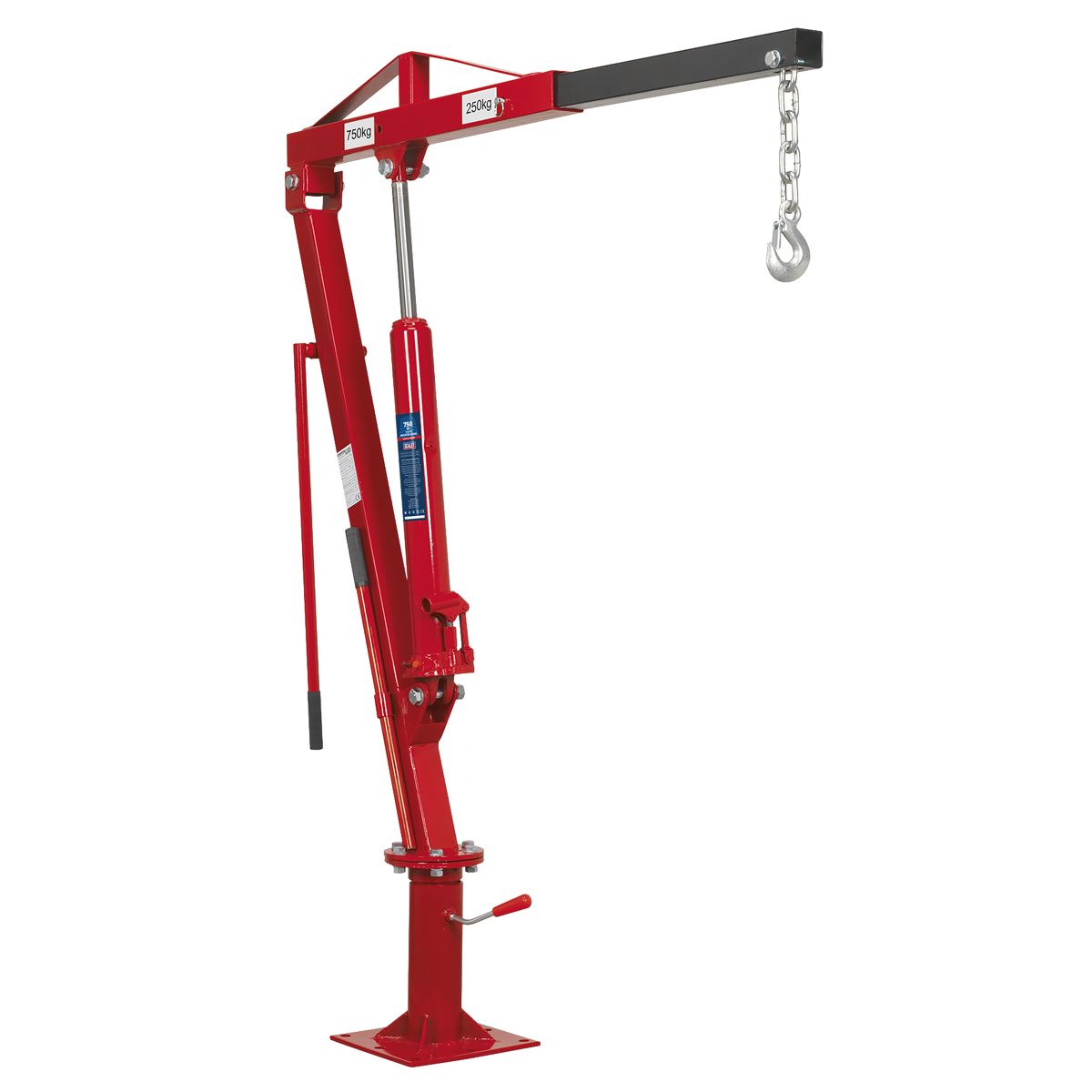 Sealey Static Mounted Crane 750kg SSC750