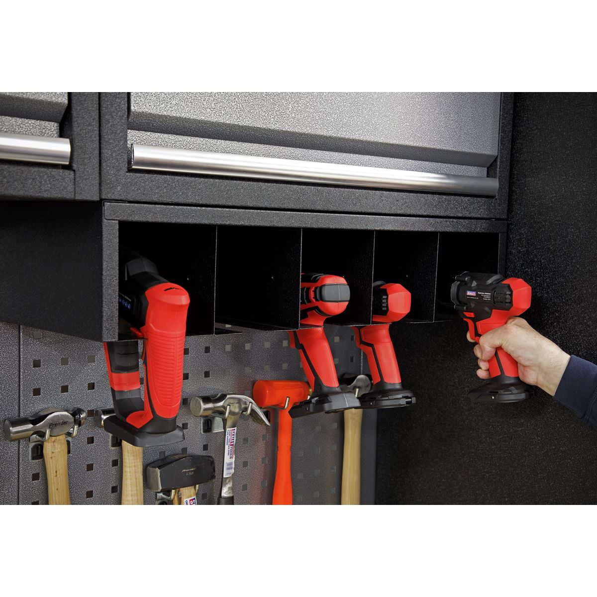 Sealey Modular Power Tool Rack 680mm APMS69
