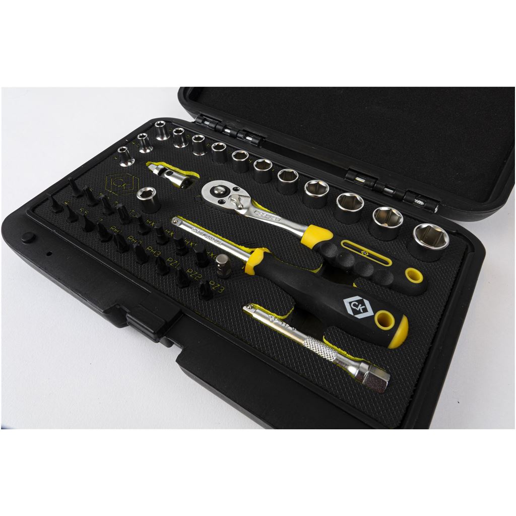 CK Tools Socket Set 1/4in Drive 36 Piece T4660