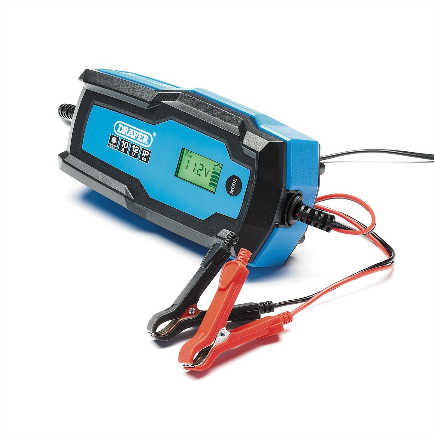 Draper 53491 6V/12V Smart Charger & Battery Maintainer 10A Trickle Charge LED