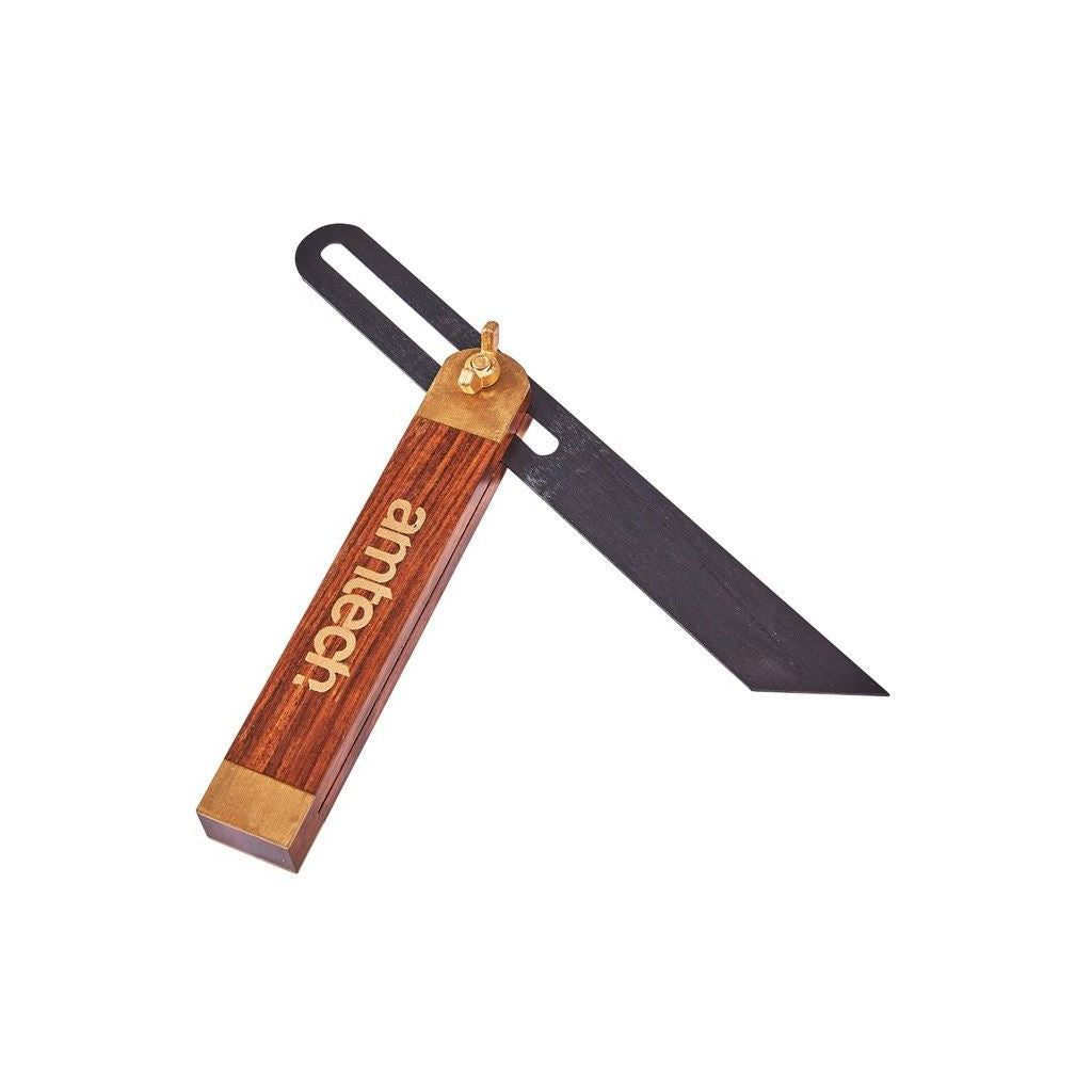 Amtech Quality 9" Wooden Bevel+Brass Fittings Carpenters Carpentry Diy Tools - P3370