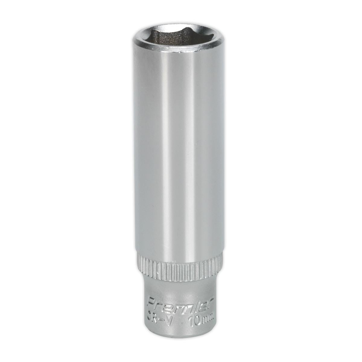 Sealey WallDrive Socket 10mm Deep 1/4"Sq Drive S1410D