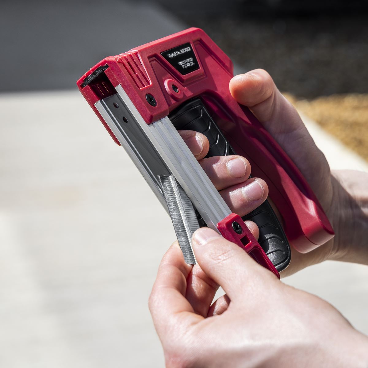 Sealey Premier Heavy-Duty Staple & Brad Nail Gun AK7067