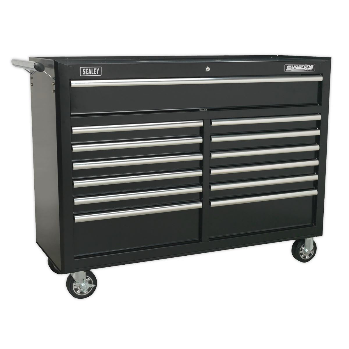 Sealey Tool Chest Combo 23 Drawer with Ball Bearing Runners - Black AP52COMBO2