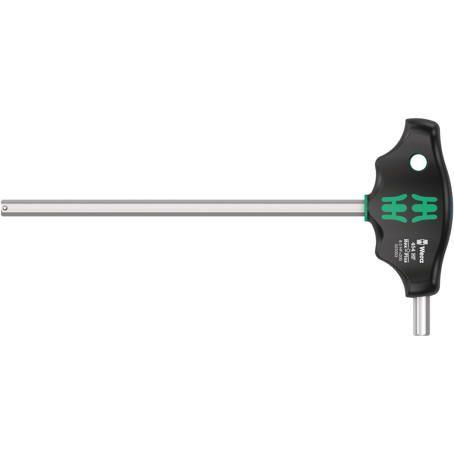 Wera 454 Hex-Plus Hf Holding Function T-Handle 8.0 X 200mm 023353