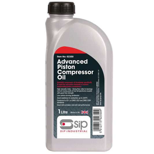 SIP Industrial 1ltr Advanced Compressor Oil
