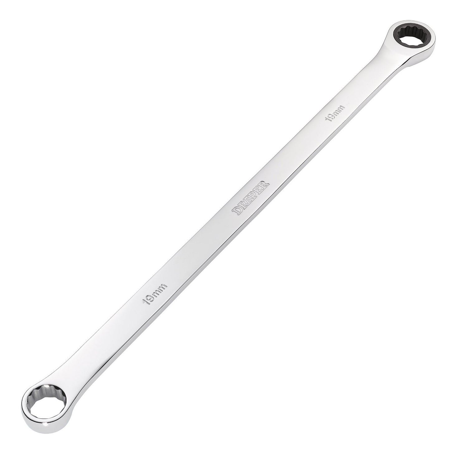 Draper 19mm Long Ratchet Ring Spanner 8231BSXLMM