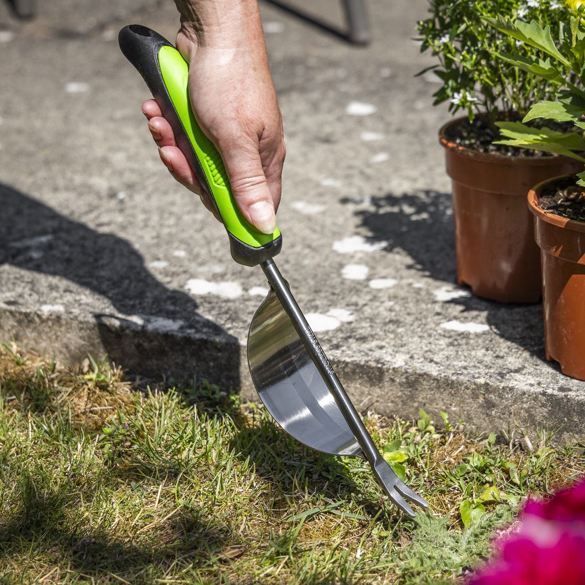 Sealey Hand Weeder with Soft Grip Handle & Stainless Steel Blade, 340mm GTSG012