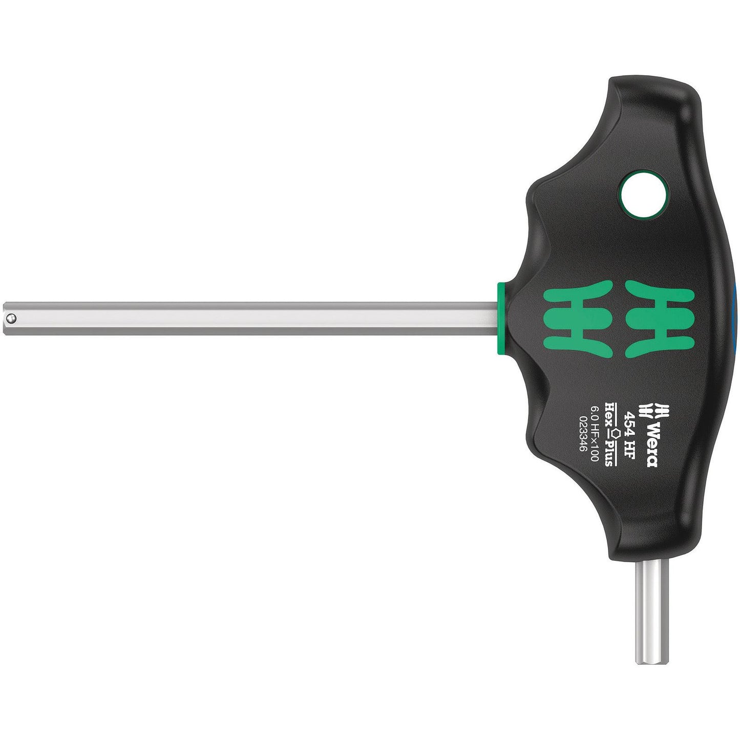 Wera 454 Hex-Plus Hf Holding Function T-Handle 6.0 X 100mm 023346