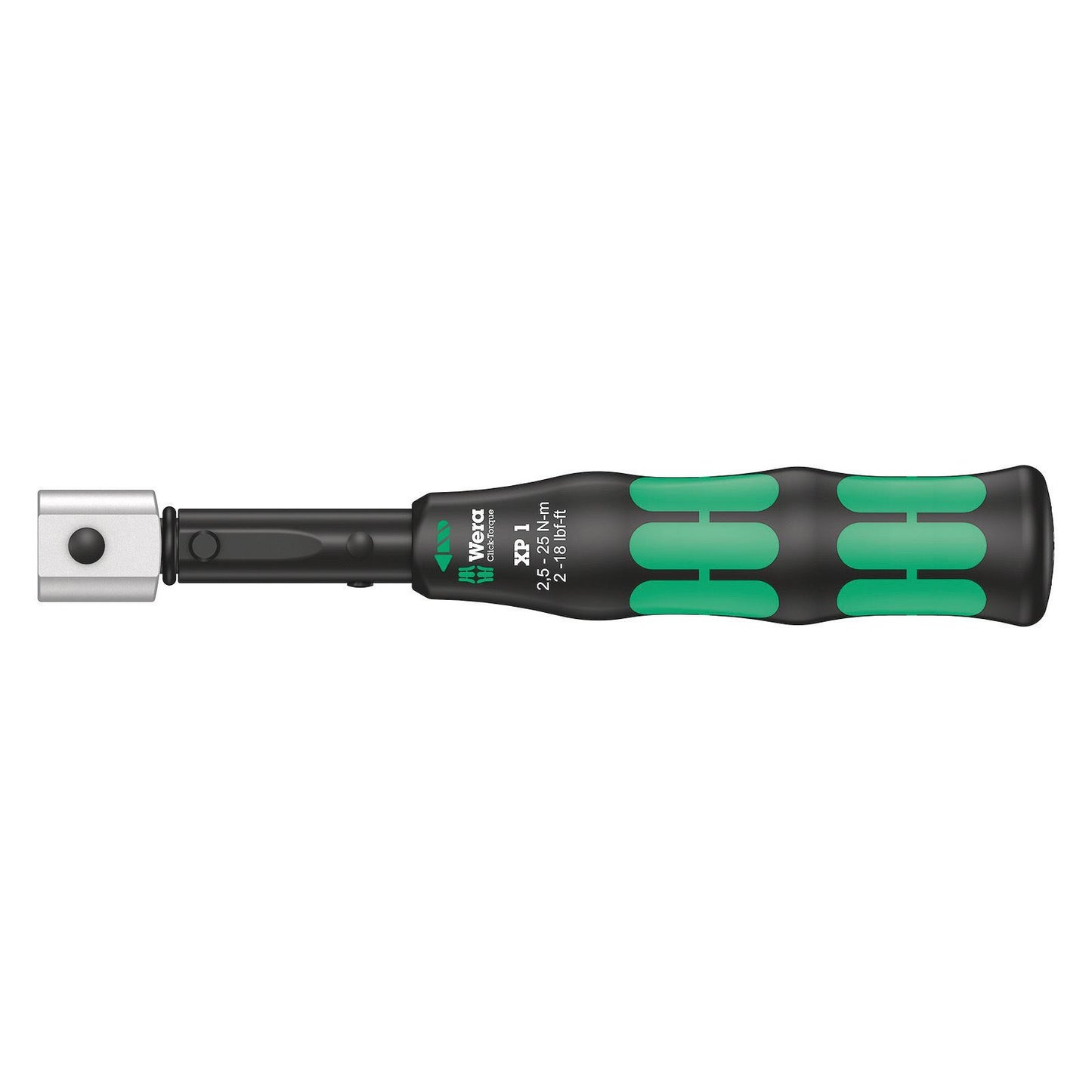 Wera Click Torque Xp 1 Preset Adj Torque Wrench/Spanner 2.5 - 25Nm 9X12mm 075670