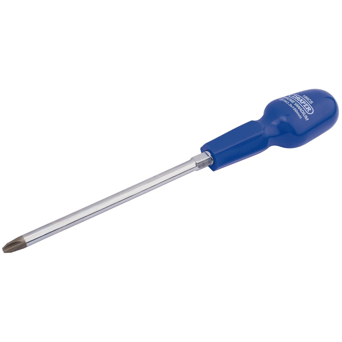 Draper No 3 x 150mm Cross Slot Cabinet Pattern Screwdriver - 14085