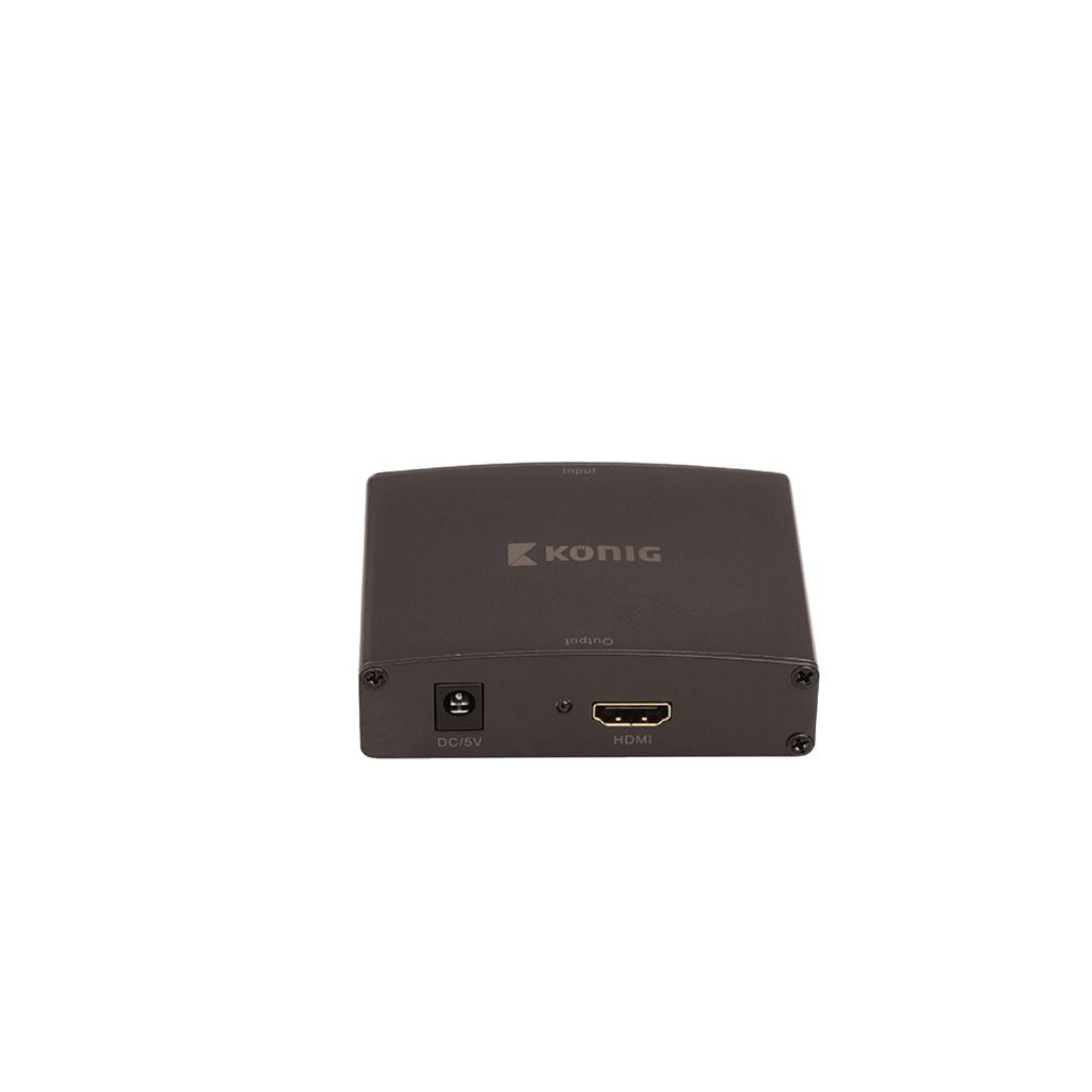 Konig HDMI Converter VGA Female + 2x RCA Female to HDMI Output