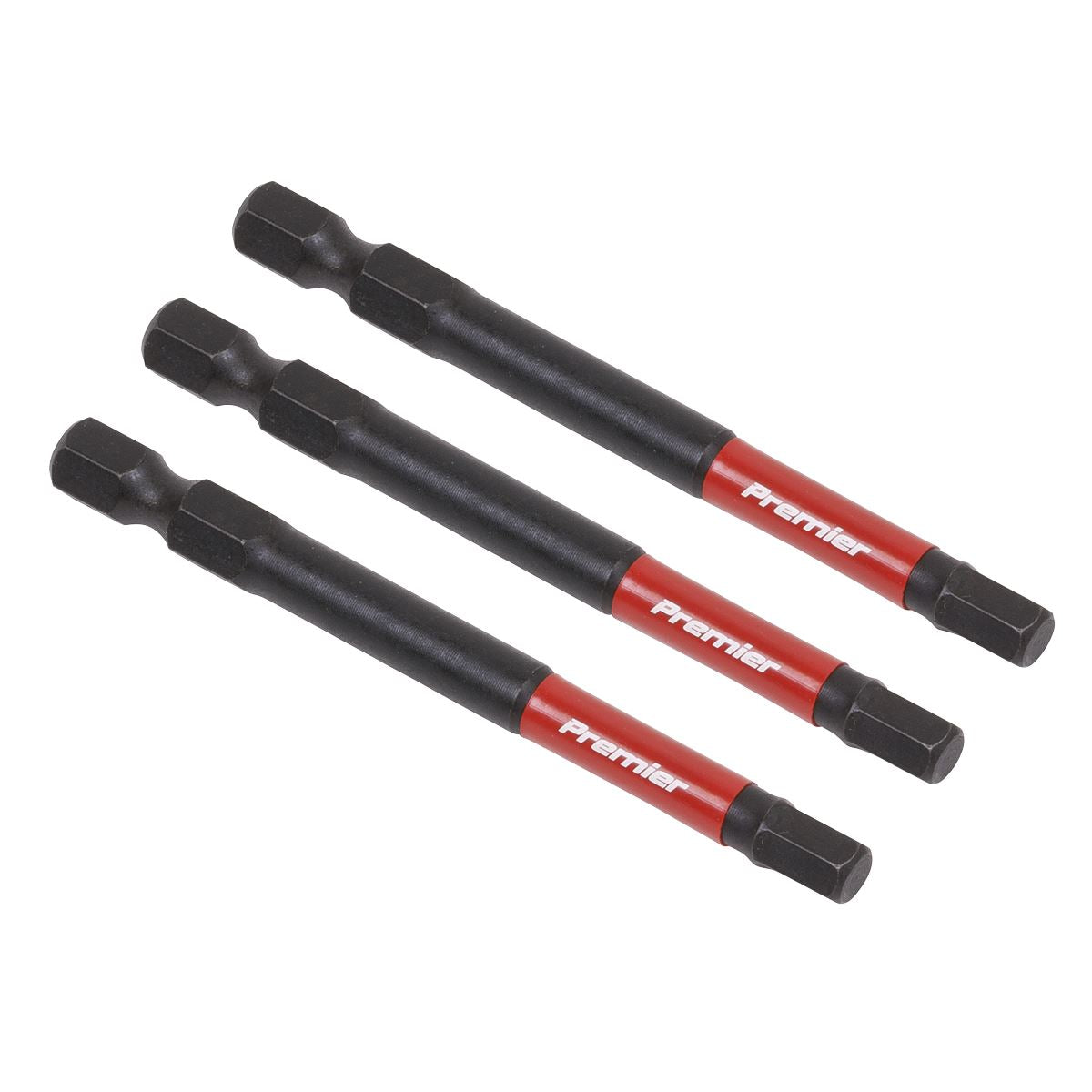 Premier Hex 5mm Impact Power Tool Bits 75mm - 3pc AK8263