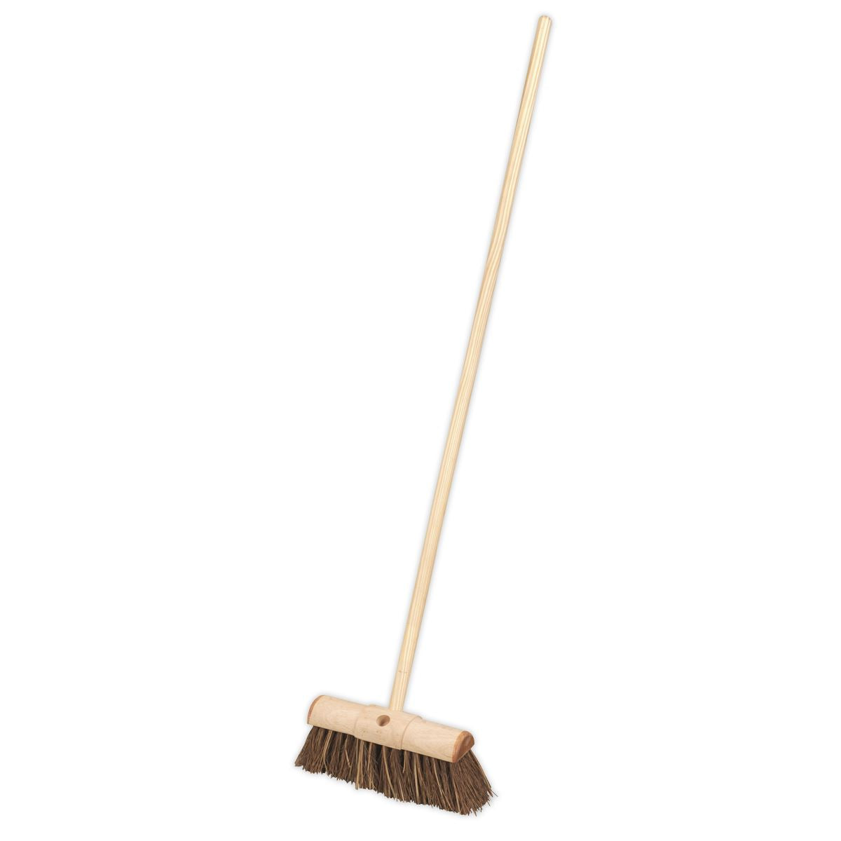 Sealey Broom 13"(325mm) Stiff/Hard Bristle BM13HX
