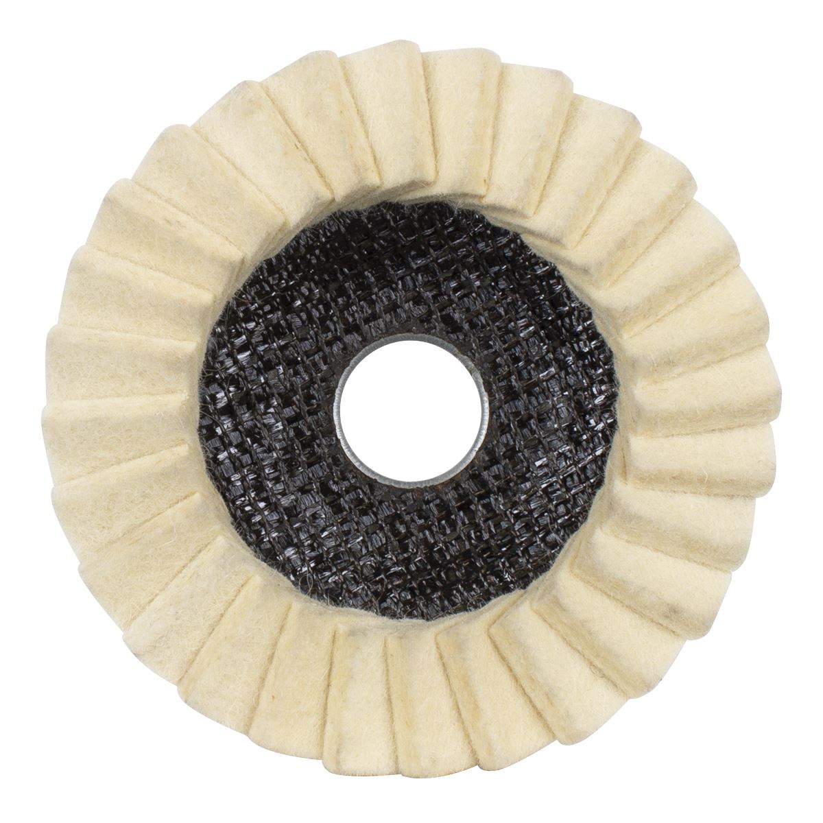 Sealey Felt Flap Disc 115mm 22mm Bore - Pack of 5 FFD5