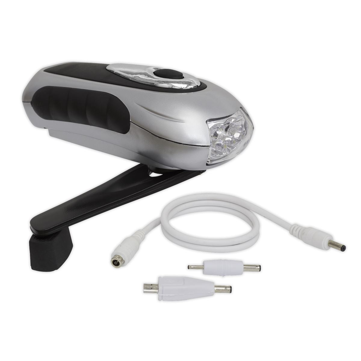 Sealey Wind-Up Torch 3 LED Rechargeable AK3305