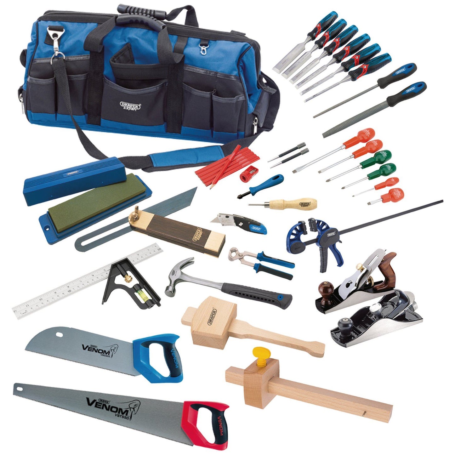 Draper Carpenter/Joiner Hand Tool Kit