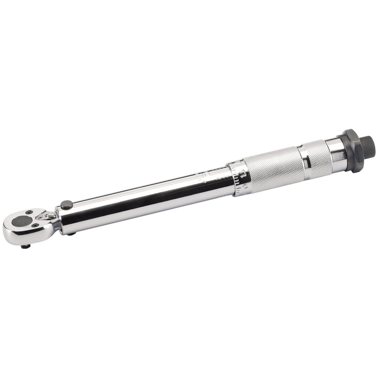 Draper 78639 1/4" Square Drive Torque Wrench 5-25Nm Click Type Micrometer + Case