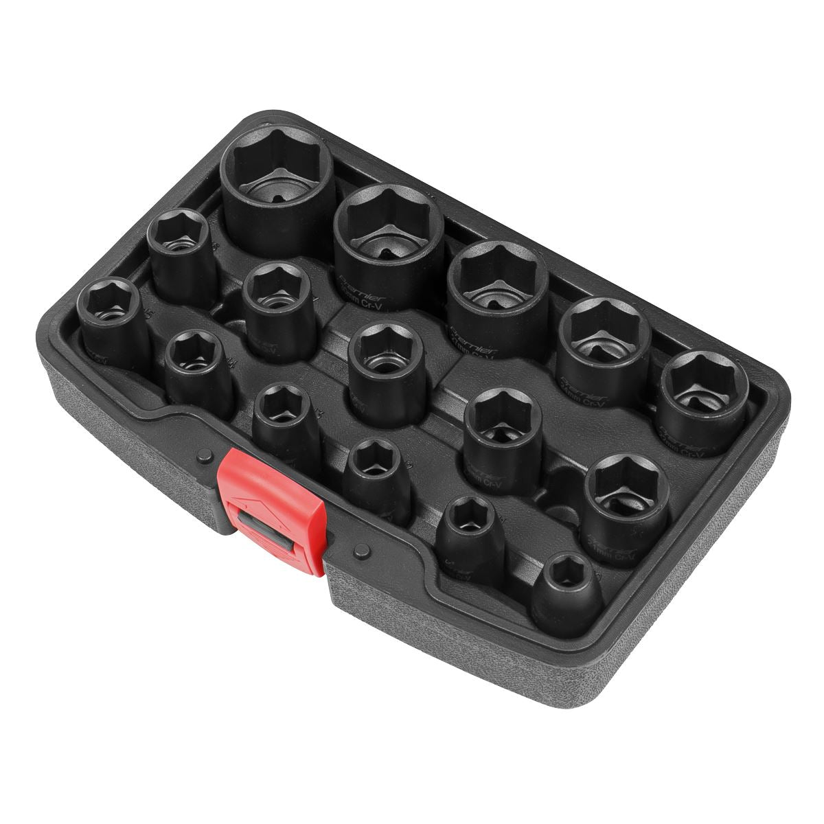 Sealey Impact Socket Set 16pc 1/2"Sq Drive AK5624M