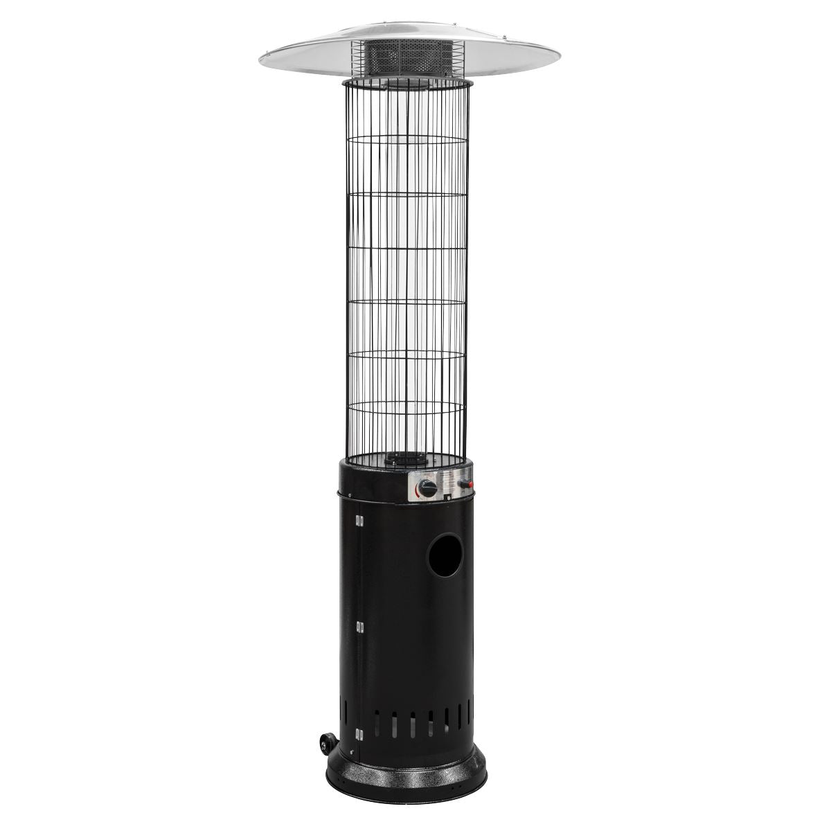 Dellonda Gas Patio Heater 13kW for Commercial & Domestic Use, Black DG124