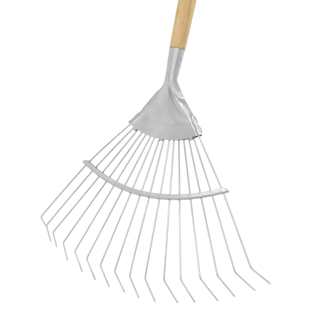 Sealey Premier Lawn Rake with Long Ash Handle & Stainless Steel Tines GTWH010