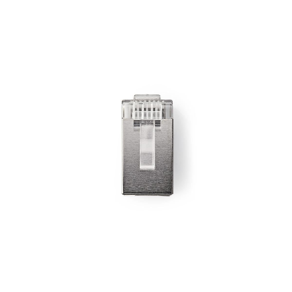 Nedis Network Connector RJ45 (8P8C) Male to 10 pieces Metal CCGB89302ME