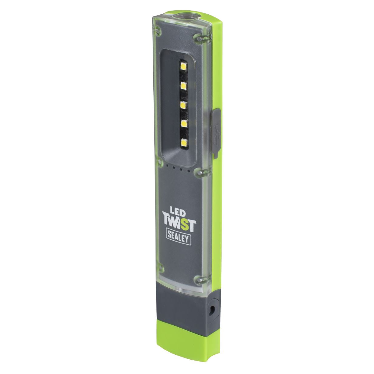 Sealey LED Twist Rechargeable Inspection Light 1W & 1W SMD LED201G
