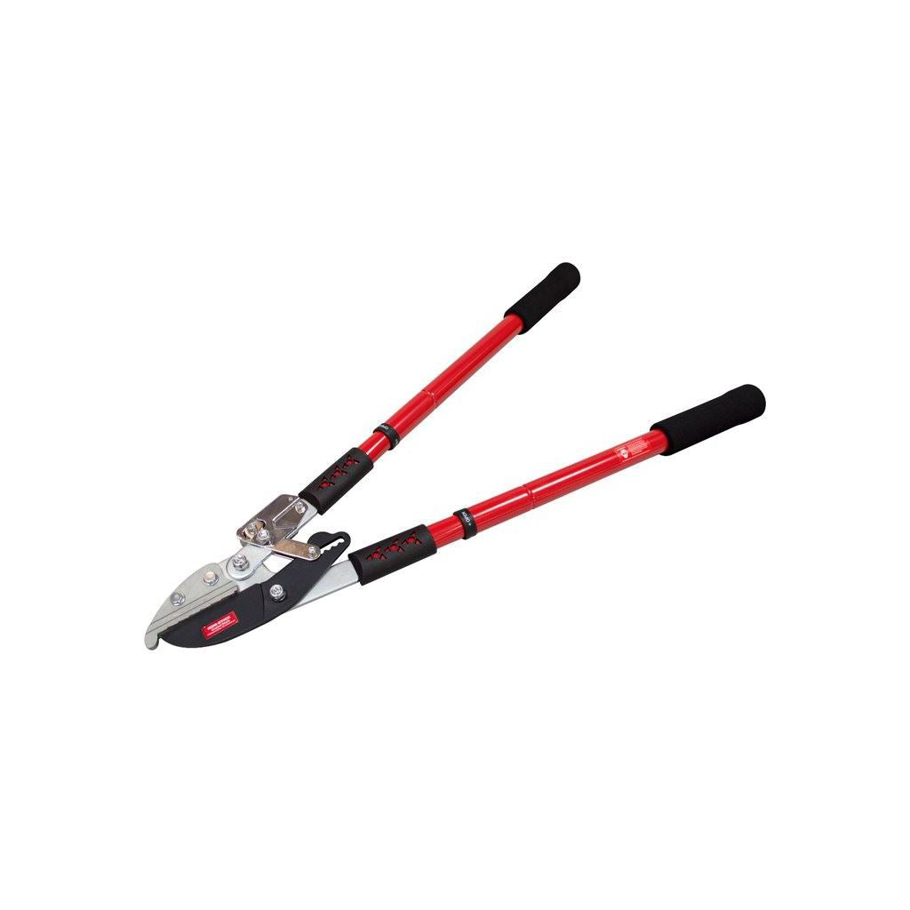 Amtech 31.5" Telescopic Ratchet Anvil Lopper Cutter Trees Hedges Garden Bush - U2880