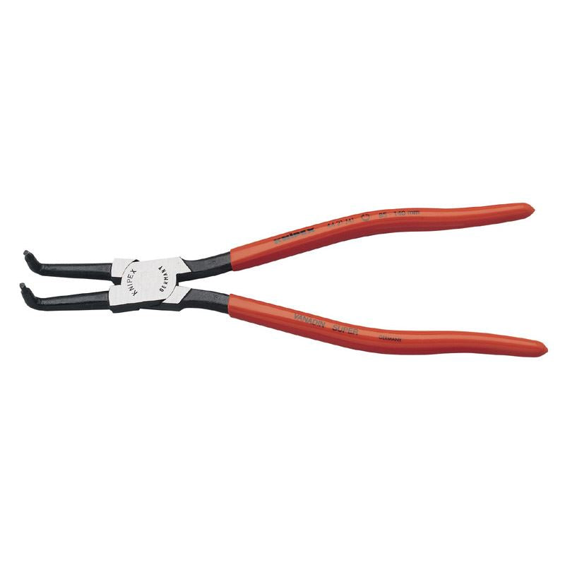 Knipex 44 21 J41 85mm - 140mm J41 90° Bent Internal Circlip Pliers - 81014