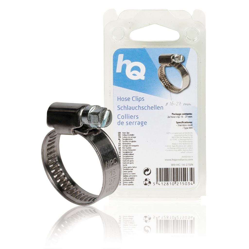 HQ 2x Hose clips 16-27 mm - WAHC1627