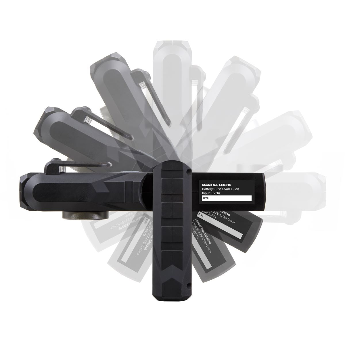 Sealey Rechargeable 3-in-1 Inspection Light 5W COB & 3W SMD LED LED316