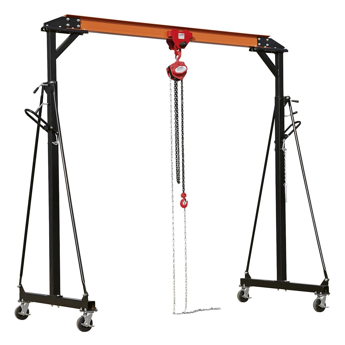 Sealey Portable Gantry Crane Adjustable 1 tonne Combo SG1000KIT