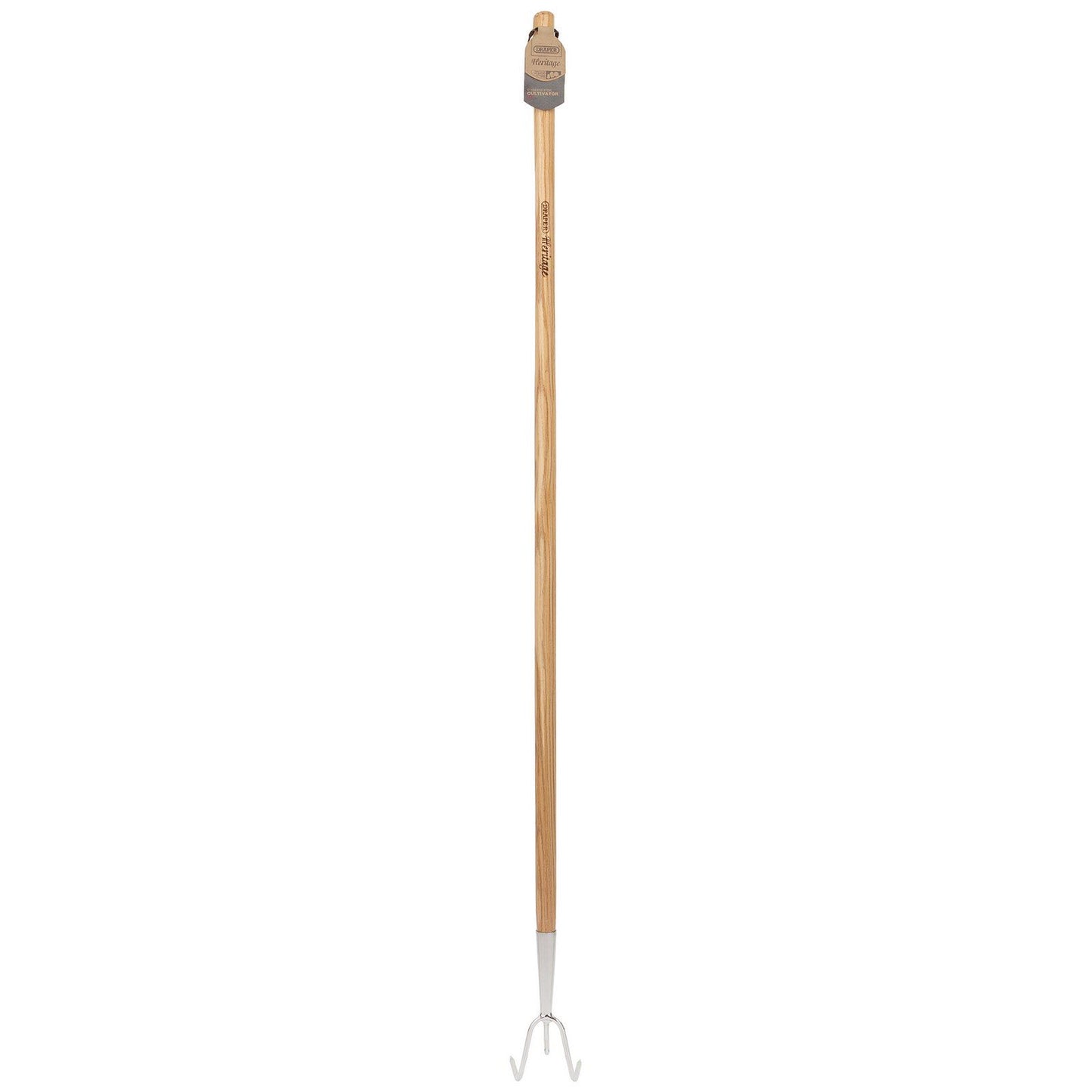 Draper Draper Heritage Stainless Steel 3 Prong Cultivator with Ash Handle - 99017