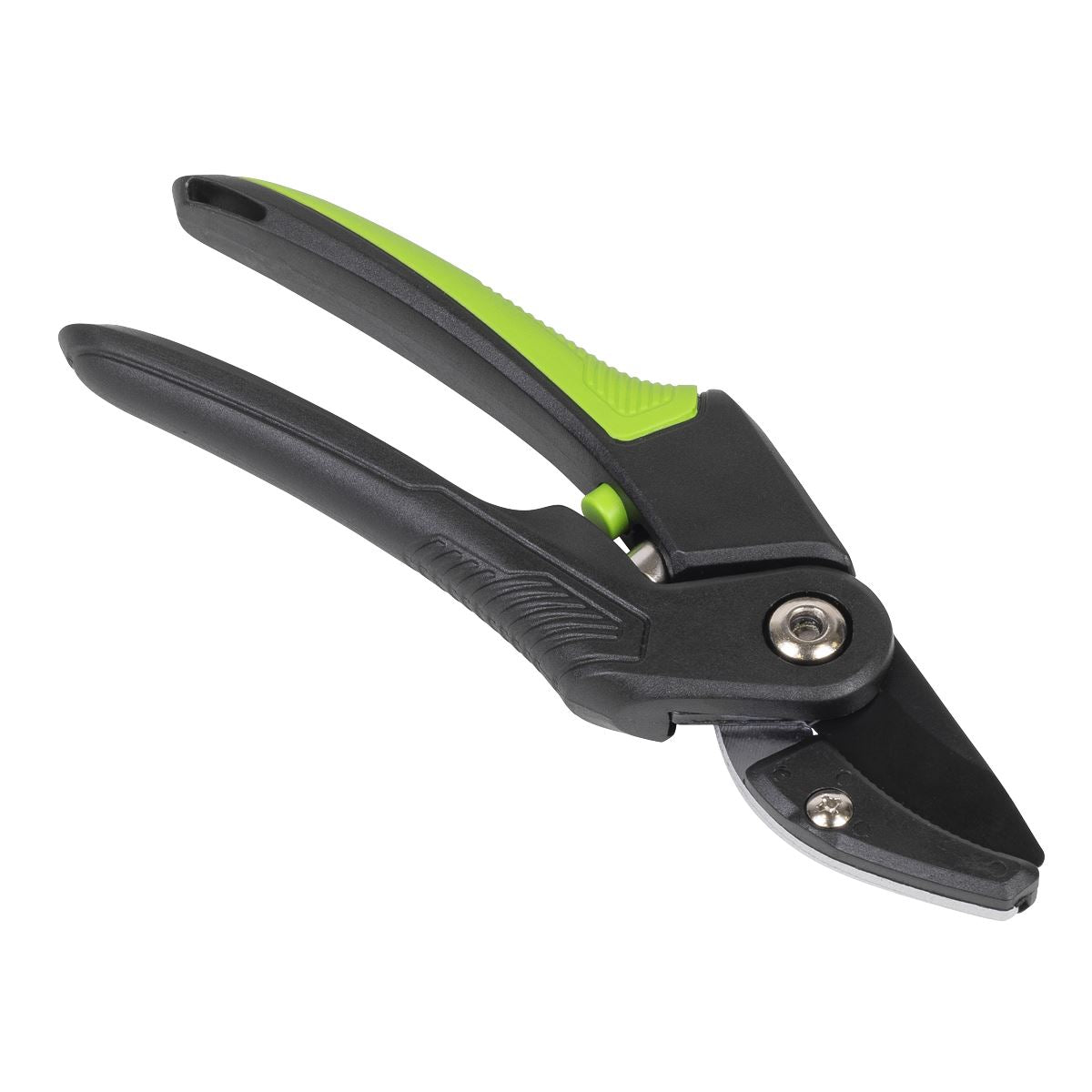 Sealey Anvil Secateurs with Soft Grip Handle, 3-Stage Safety Lock 220mm
