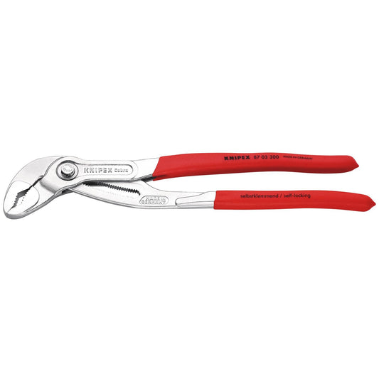 KNIPEX 87 03 300 SB Cobra High-Tech Water Pump Pliers, 300mm