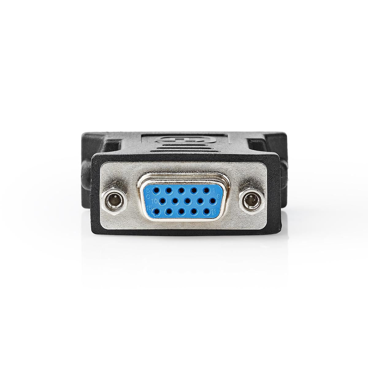 Nedis DVI to VGA Adapter DVI 24+1-Pin Male to VGA Female Black - CCGB32902BK