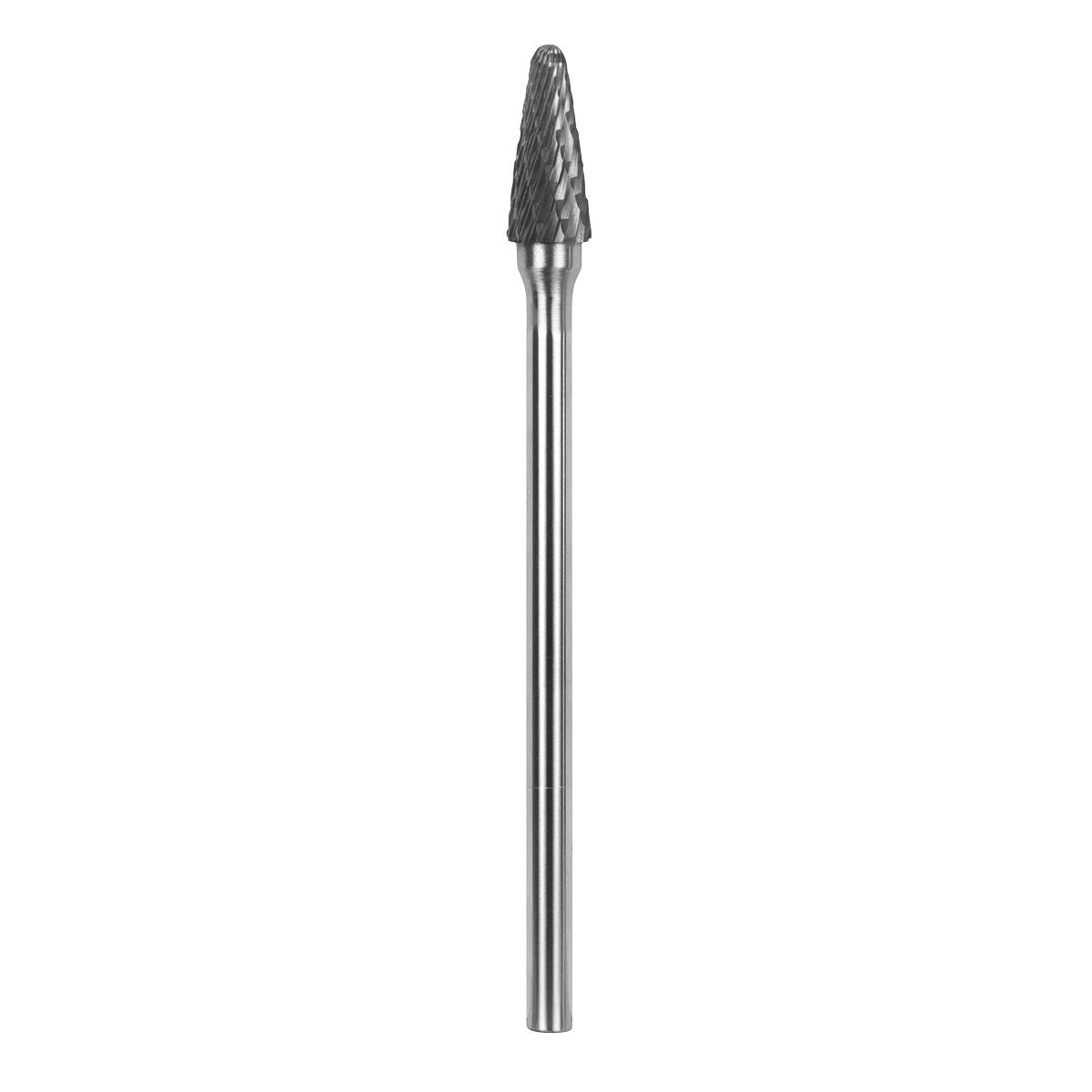 Sealey Tungsten Carbide Rotary Burr Extra-Long Conical Ball Nose 10mm SDB06XL