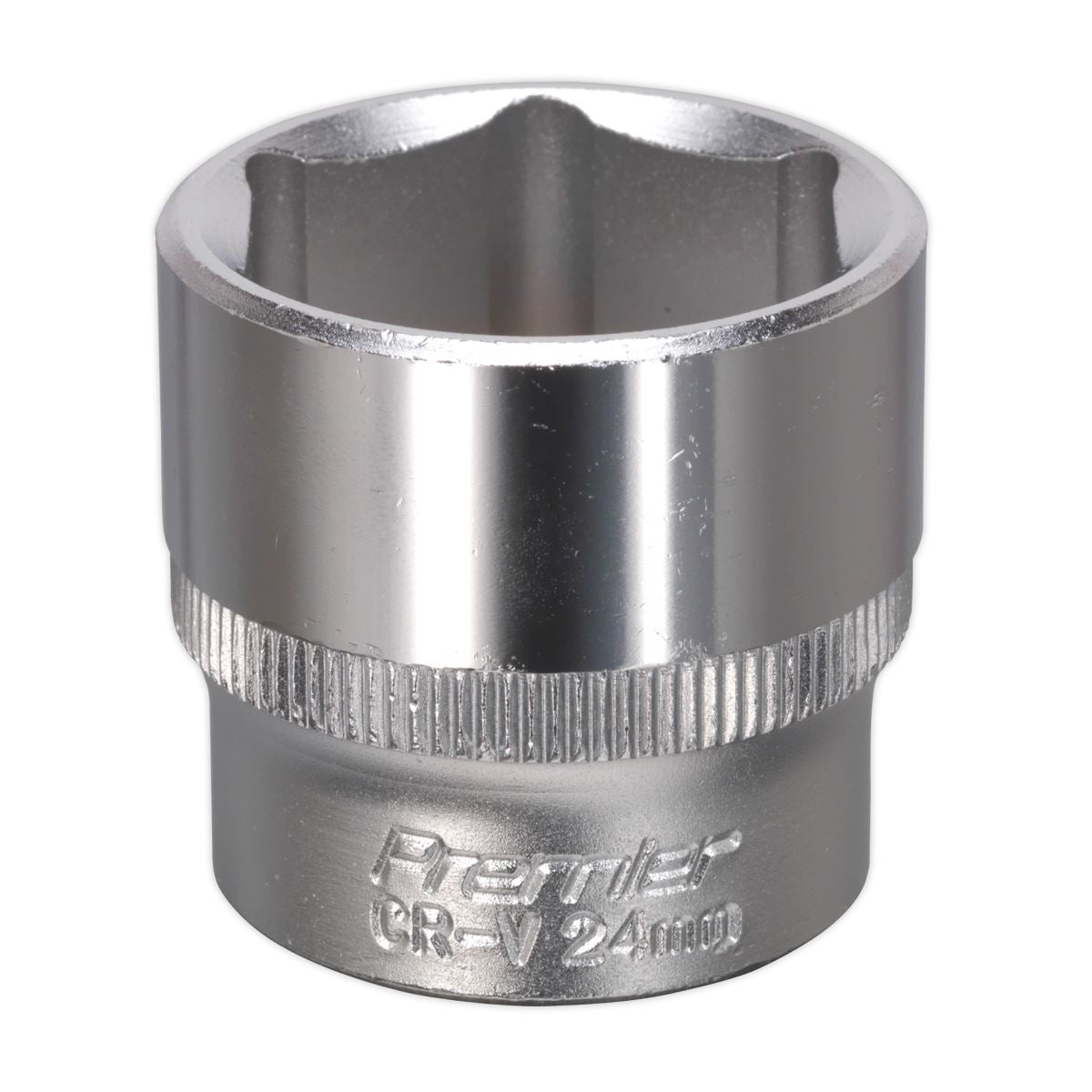 Sealey WallDrive Socket 24mm 3/8"Sq Drive S3824